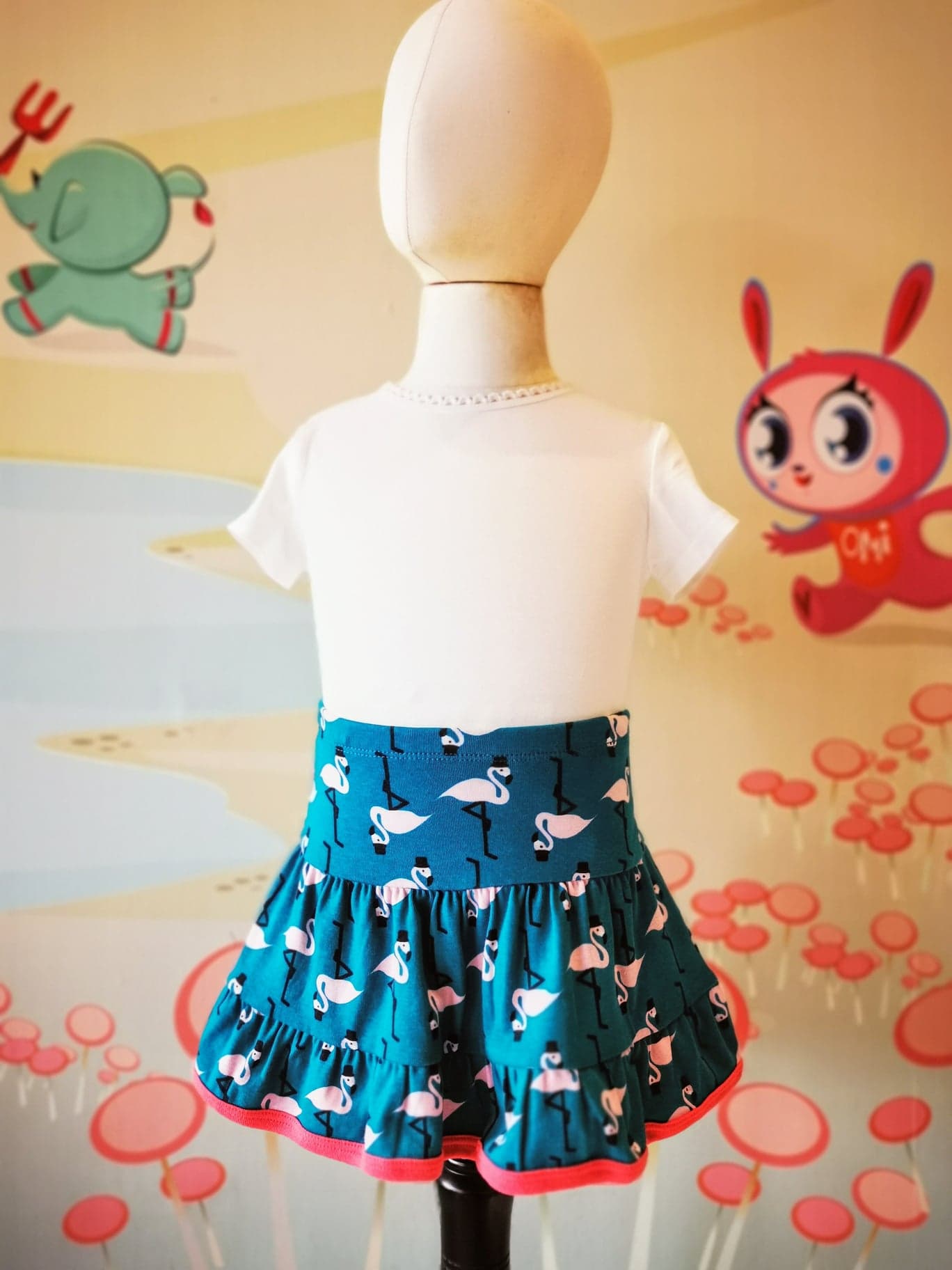 Flamingo Skirt Kids