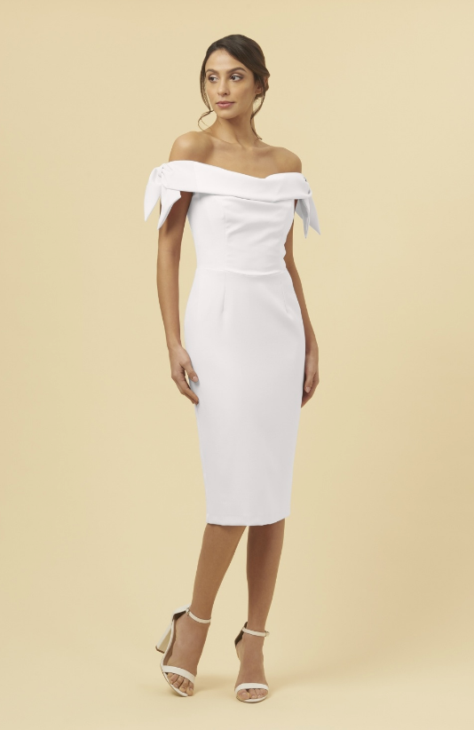 Bow Shoulder Cream