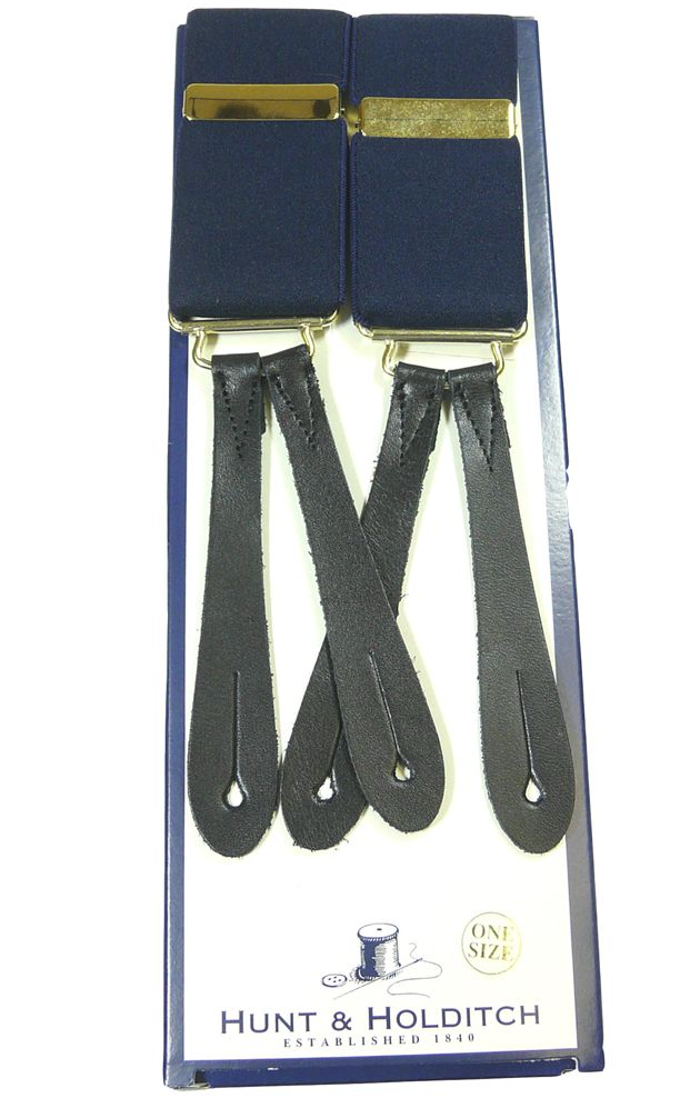 Bretellen/ Braces -Knopen/buttons Navy