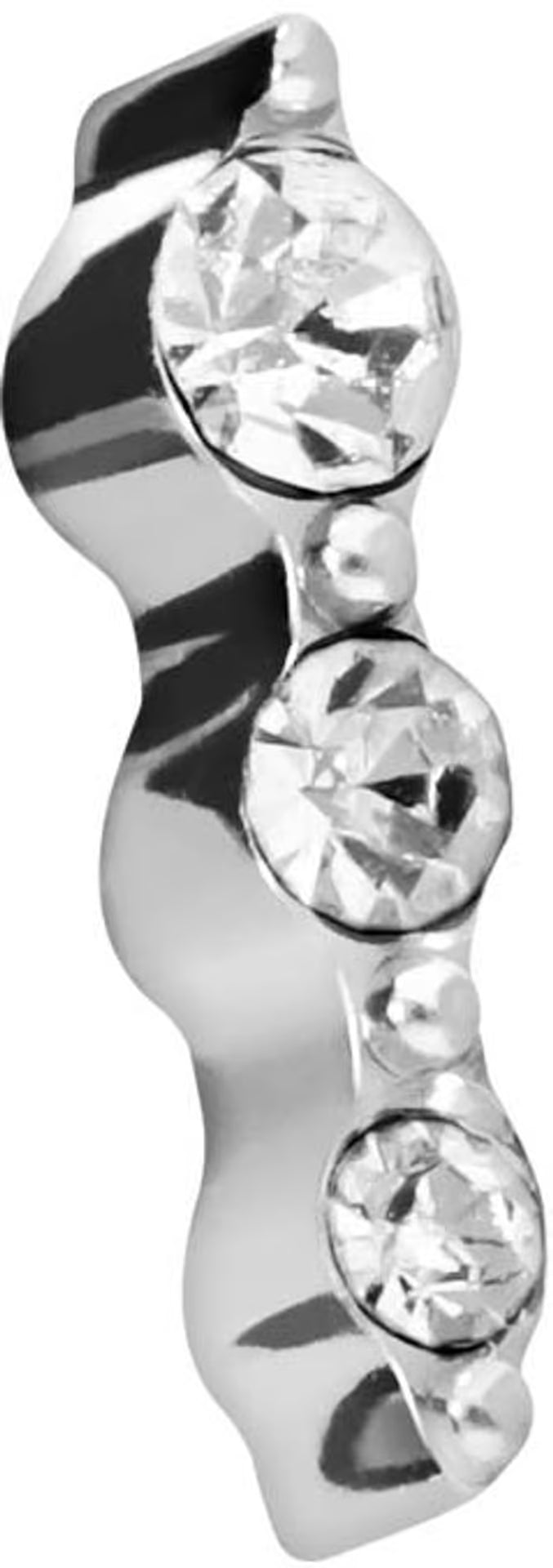 Titanium screw-in attachment with external thread 3 CRYSTAL