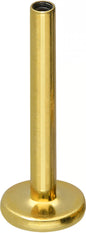 Titanium labret with internal thread without ball