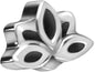 Titanium crew-in attachment with external thread LOTUS BLOSSOM