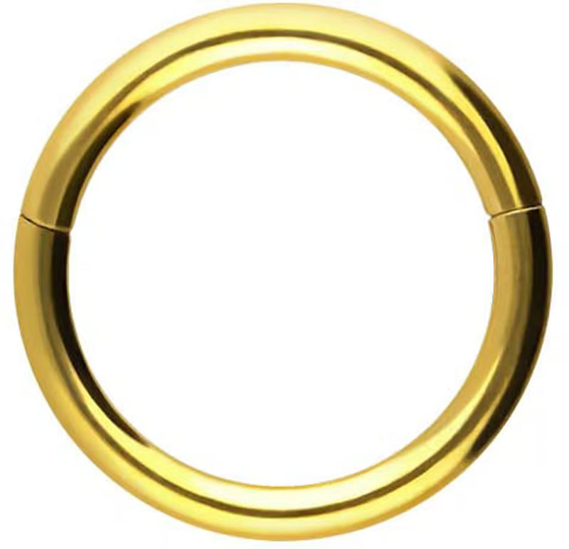 Titanium segment ring clicker