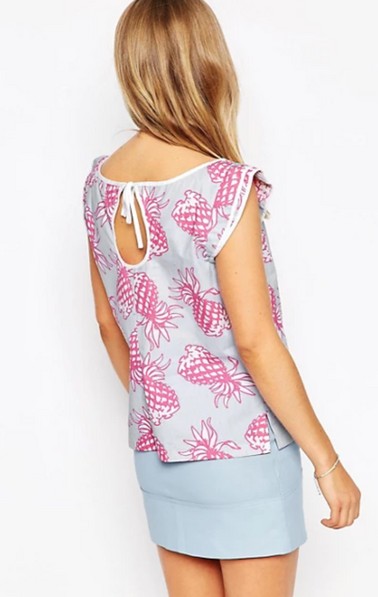 Pink Pineapple Top