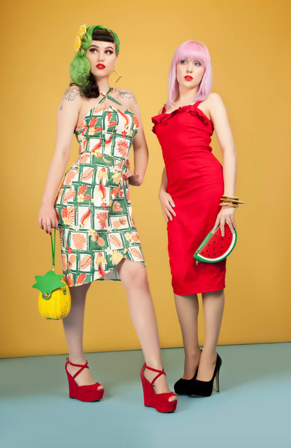 MNDY Dress Red