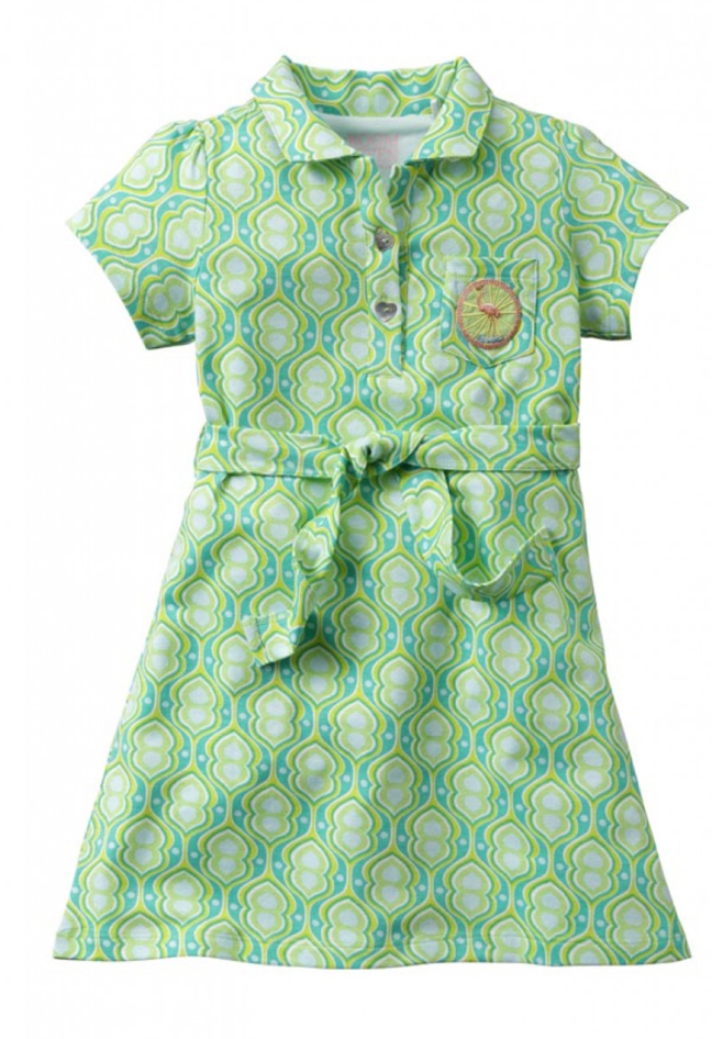 Green Retro Print Sleeves