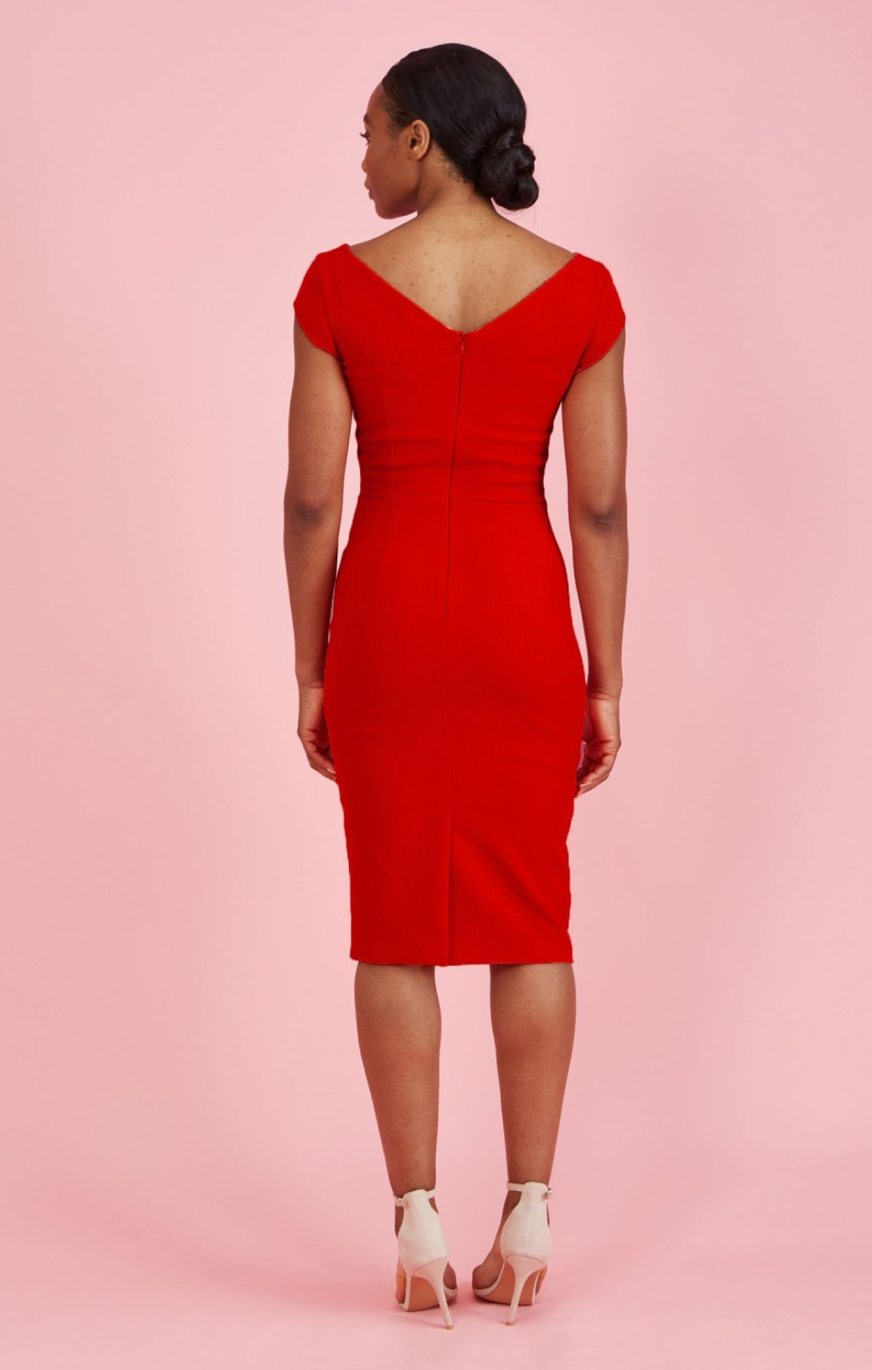 Jenna Pencil Red