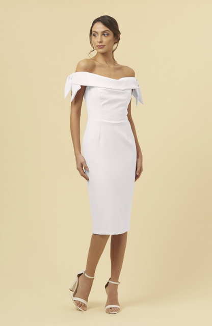 Bow Shoulder Cream