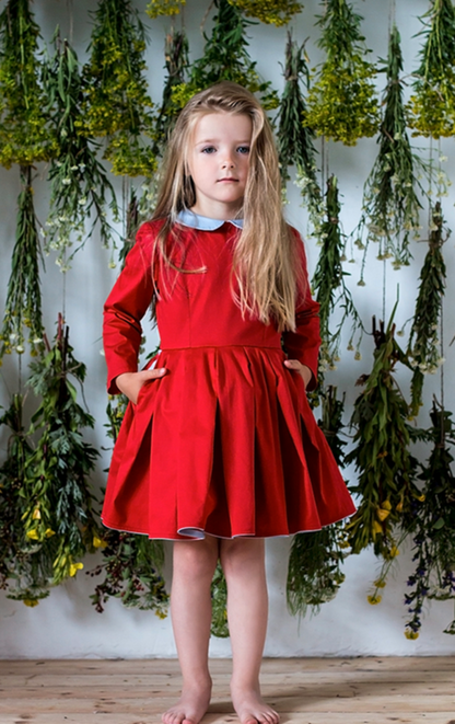 Strawberry dress girls