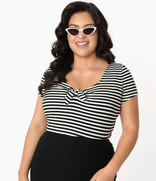 Black Stripe/Small Bow