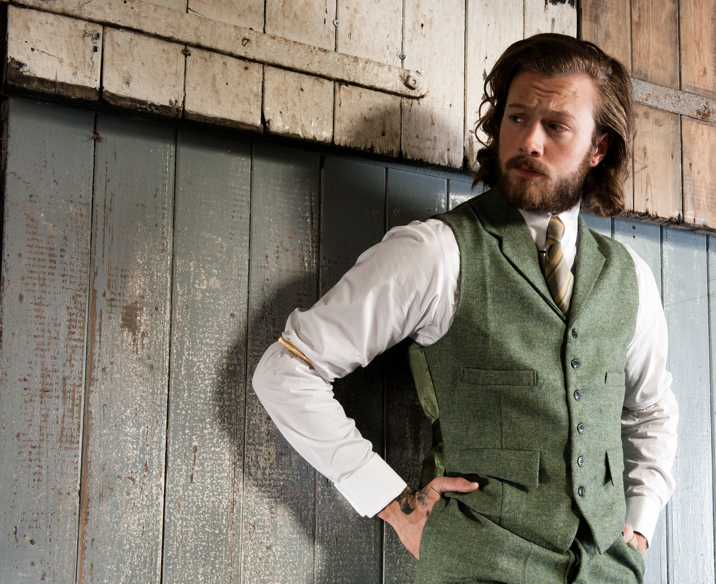 Sleeveholders Gold look Men