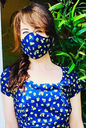 Mondmasker Yellow Flower